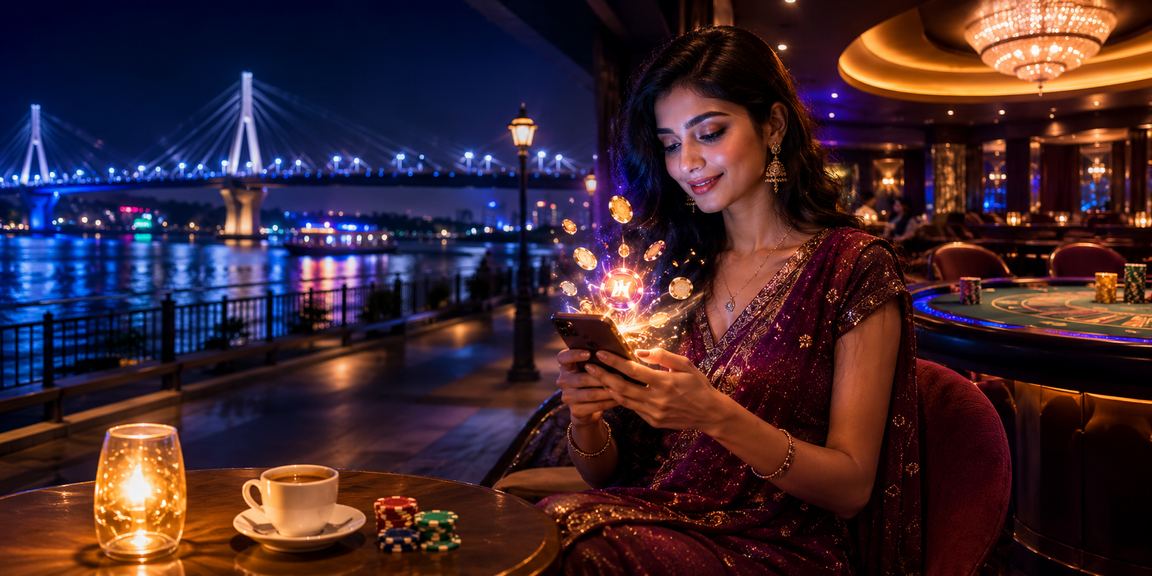 betdet মোবাইল ক্যাসিনো — চট্টগ্রামের মডেল মোবাইলে বেটিং উপভোগ করছেন